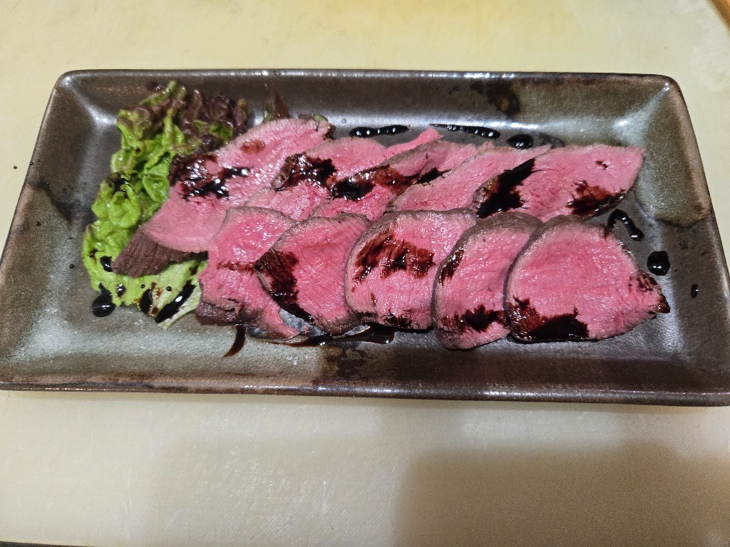 本日紹介ジビエ料理の１品です。